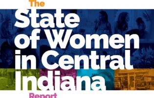 State of Women in Central Indiana Report cover page